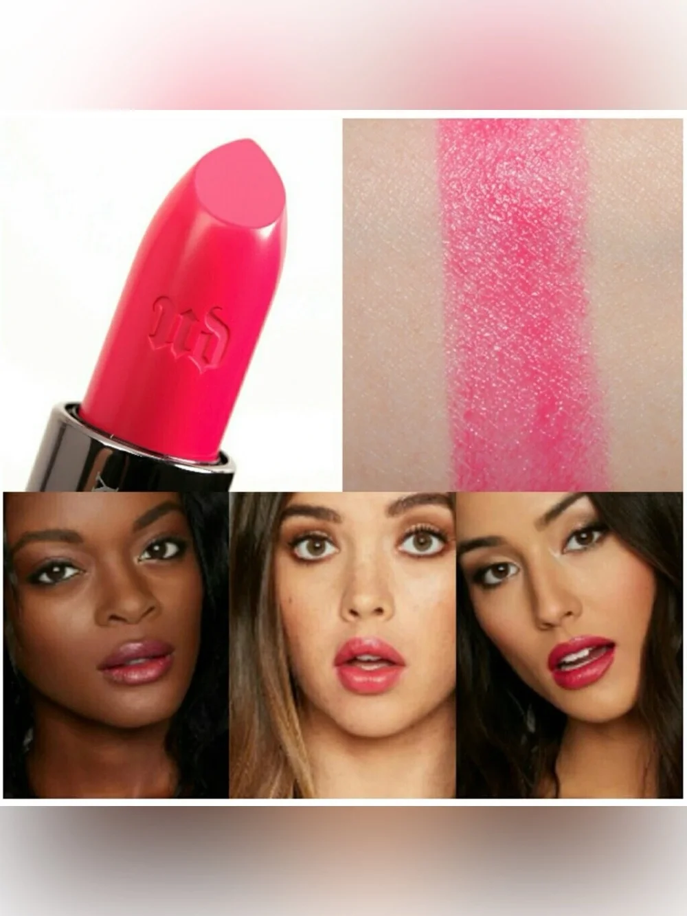 NIB Urban Decay Vice Lipstick - Phone Call (sheer)